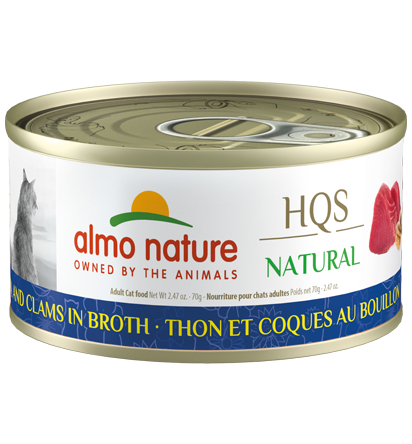 Almo Nature HQS chat thon & palourdes 70gr
