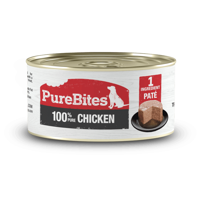 Purebites Paté 100% Pure poulet 2.5 oz