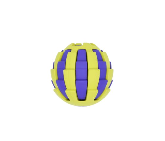 Bud'z Astro Balle avec Cachette à Gâteries Jaune, 3 pouces