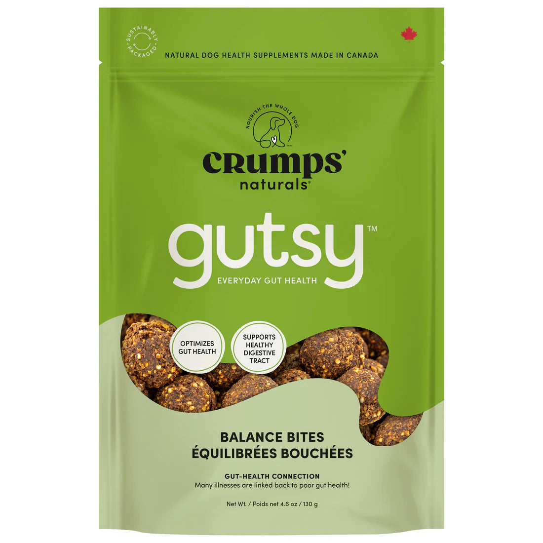 Crumps naturals gutsy bouchées équilibrées 130gr