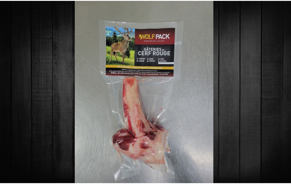 Wolf Pack Demi Fémur Cerf Rouge