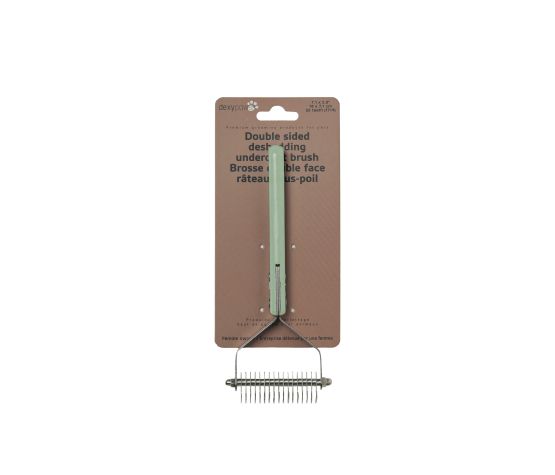 Dexypaws Brosse Métallique Double Face Râteau Pour Sous-poil