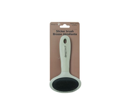 Dexypaws Brosse Démêlante À Poils Métalliques Moyenne