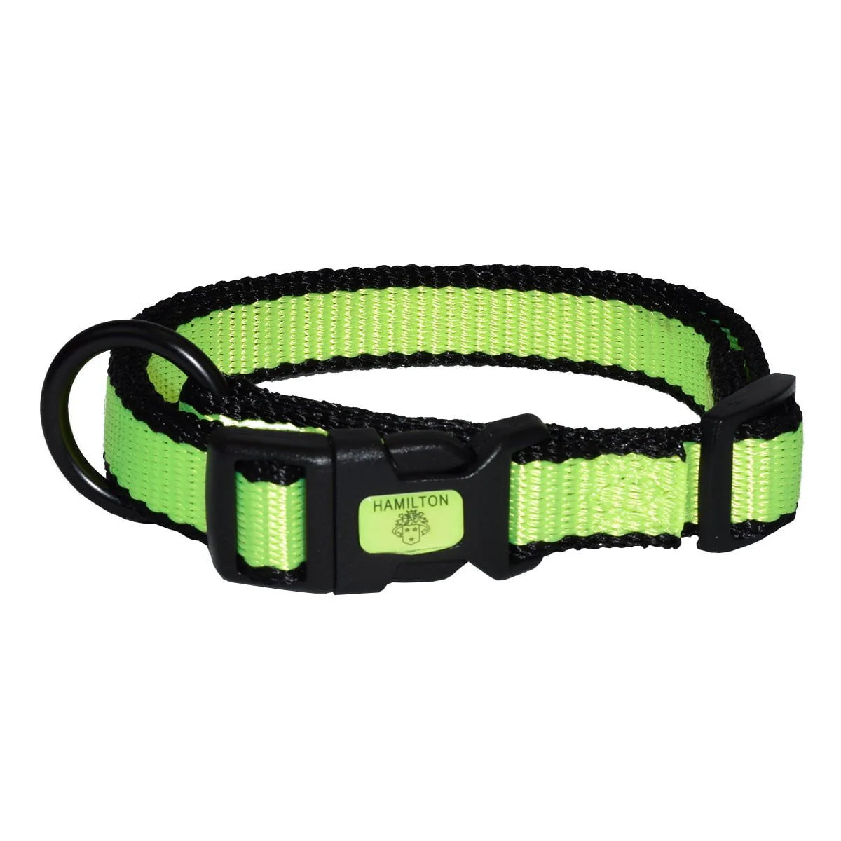 Collier Hamilton à Clip 12-18 pouces Vert Néon