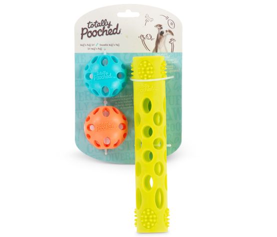 Messy mutts ensemble de 3 jouets