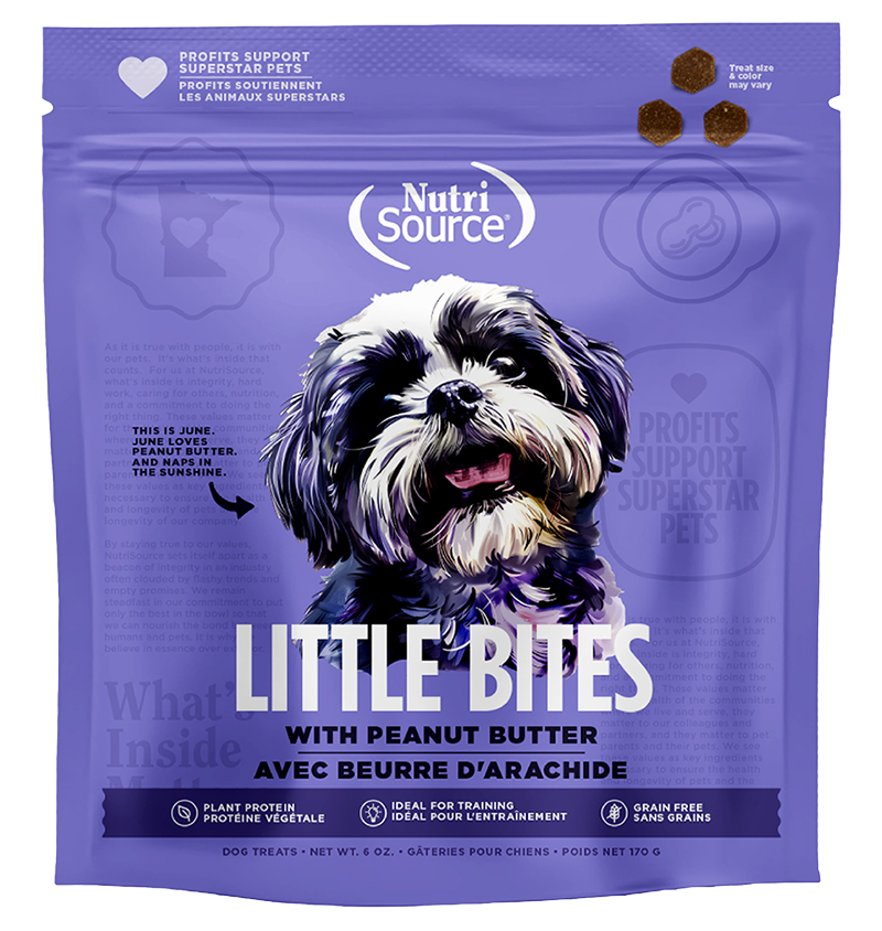 Nutri Source Little Bites Avec Beurre D'arachide 170g