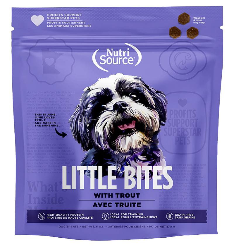 Nutri Source Little Bites Avec Truite 170g