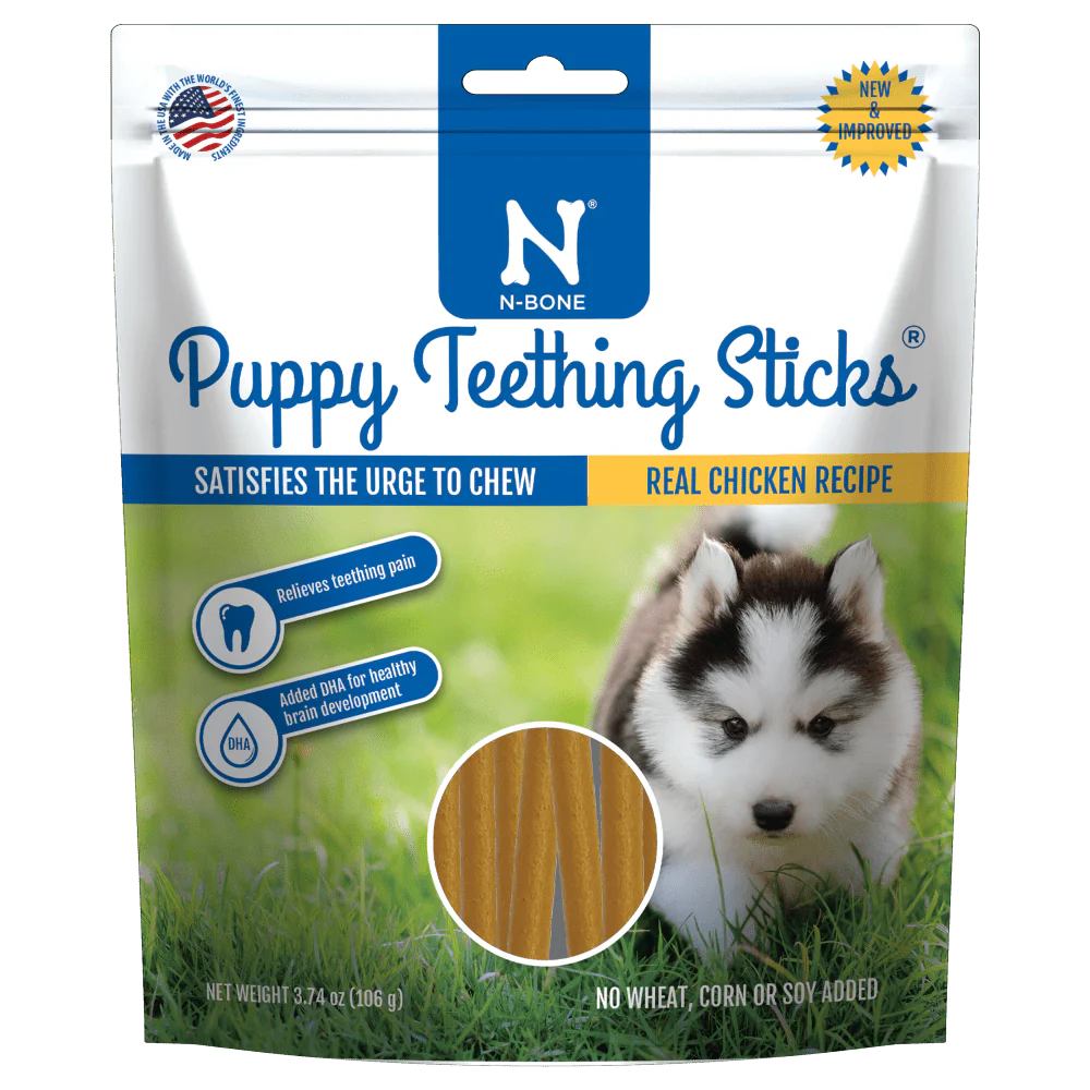 N-Bone Batonnets dentaire pour chiot poulet