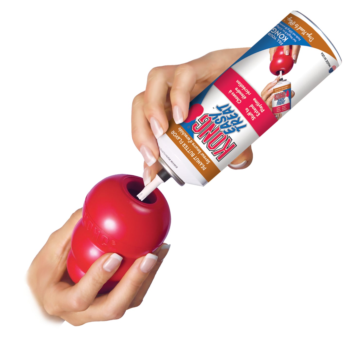 Kong Classique Rouge Grand - Sabots et Museaux
