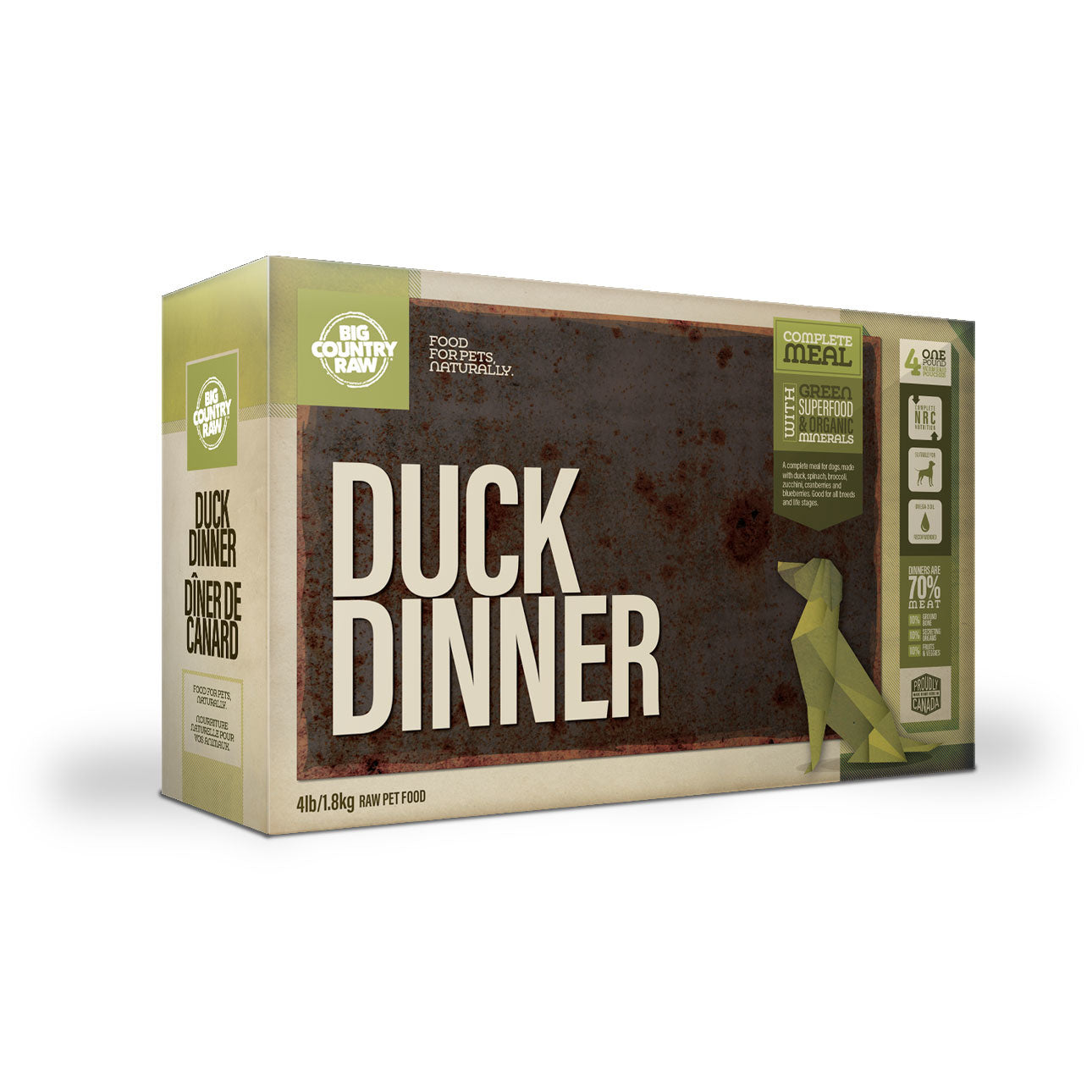 Big Country Raw Diner de Canard