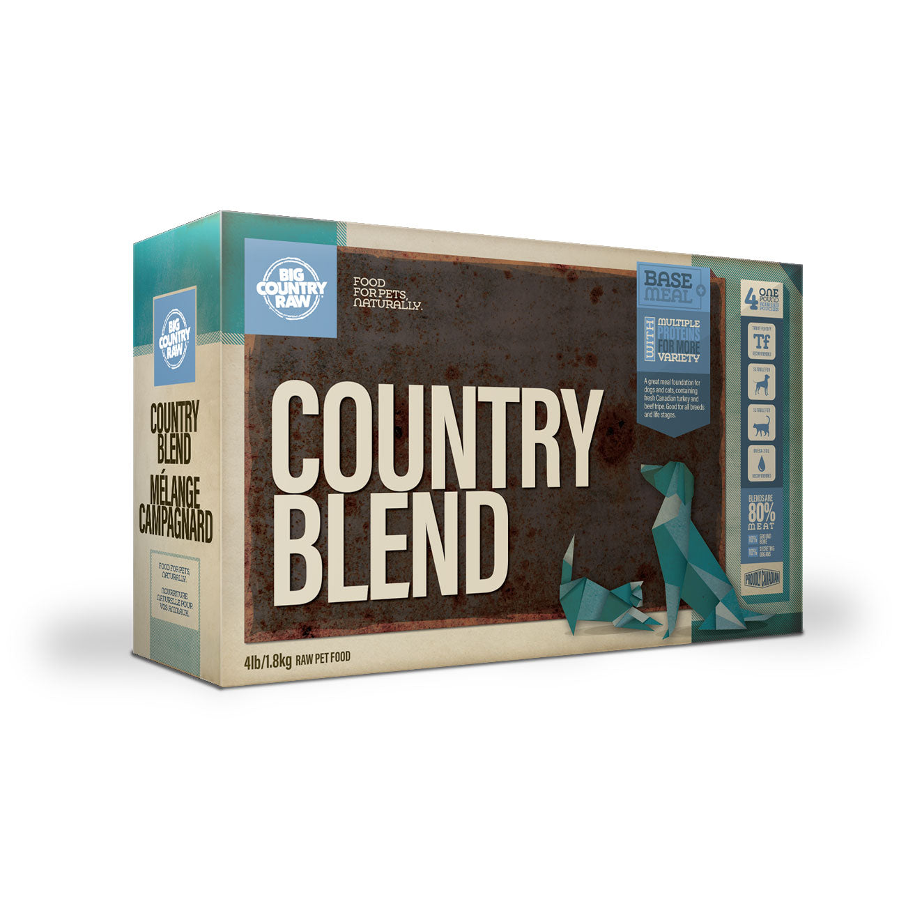 Big Country Raw Mélange Campagnard 4 lb