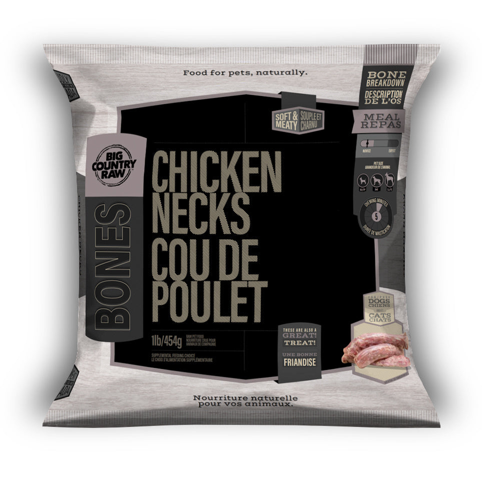 Big Country Raw Cou de Poulet 1 lb