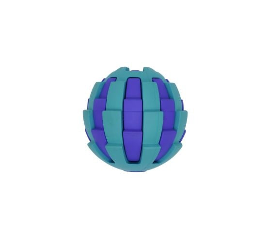 Bud'z Astro Balle avec Cachette à Gâteries Bleu, 3 pouces