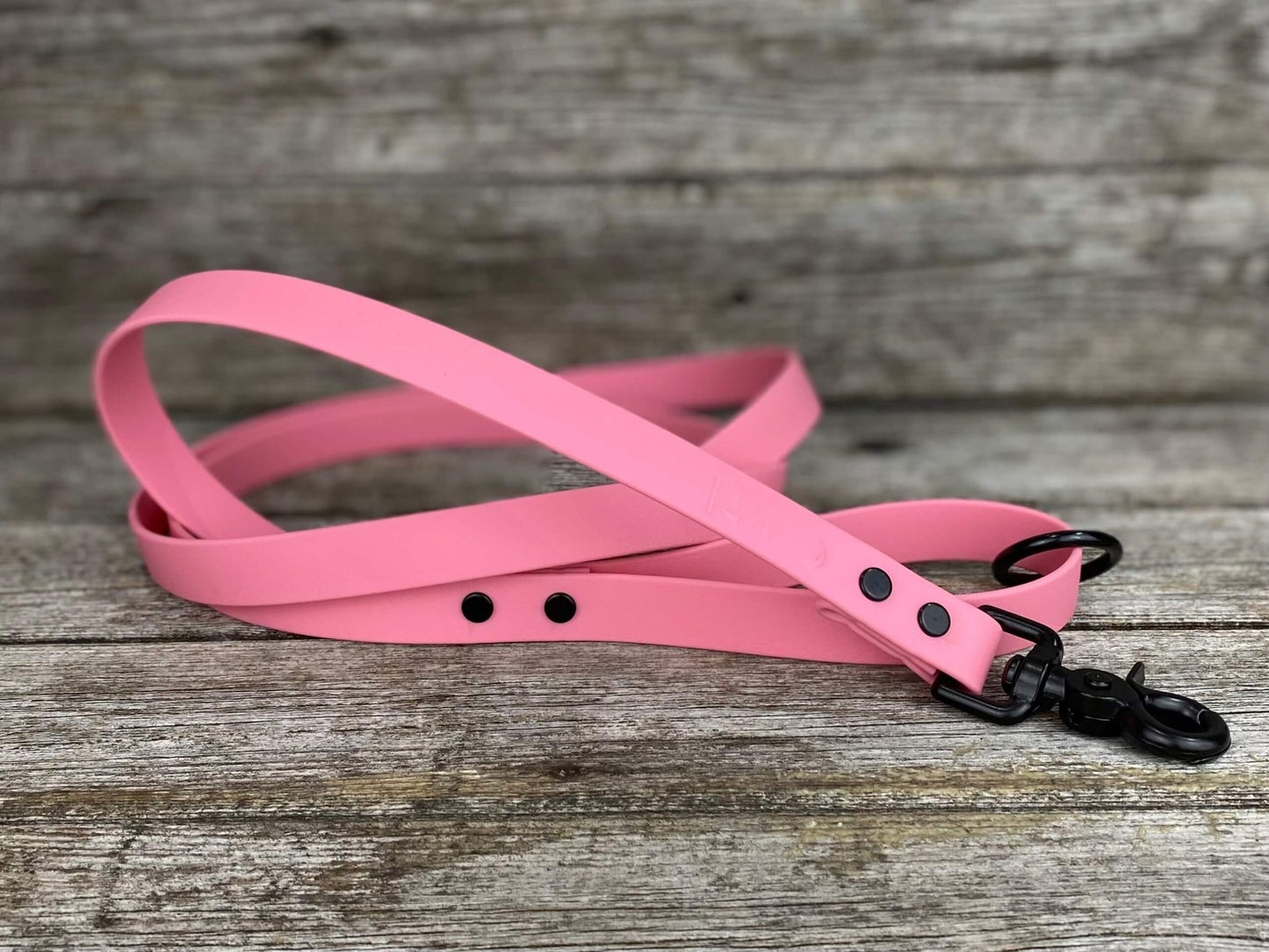 Tanzo Laisse Biothane Rose 4 pieds