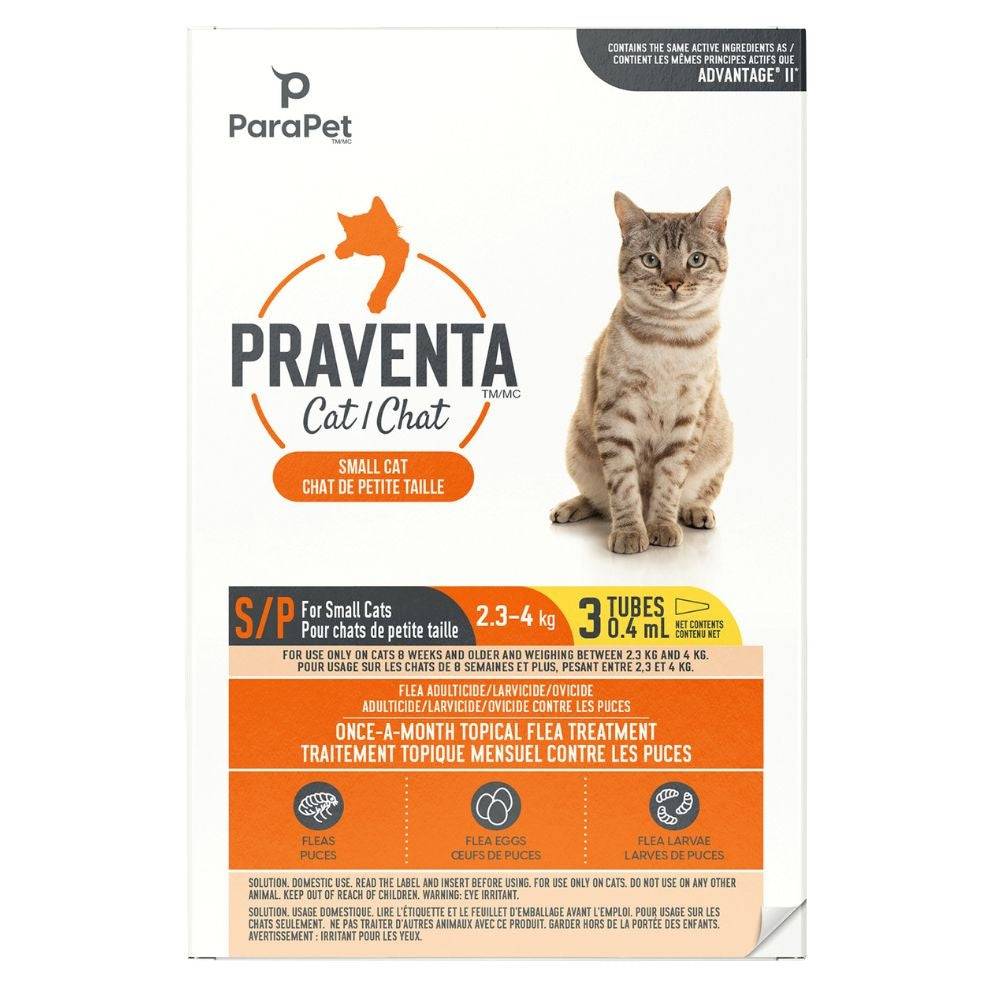 Praventa chat 2.3-4 kg 3 tubes