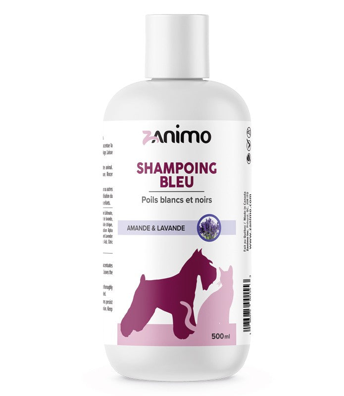 Zanimo Shampoing bleu amande & lavande 500ml