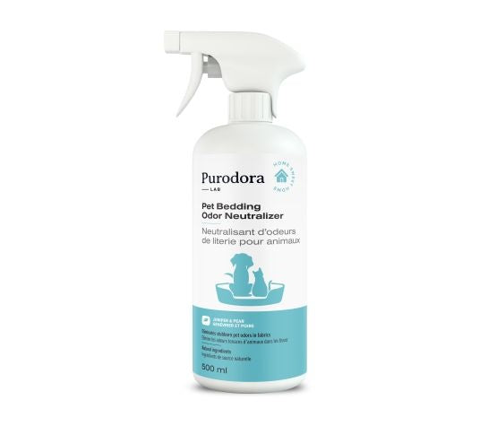 Purodora Neutralisant odeur de literie pour animaux 500 ml