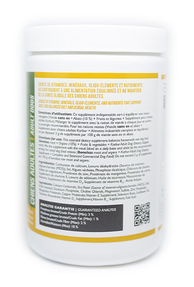 Karbur Supplément pour chien adulte