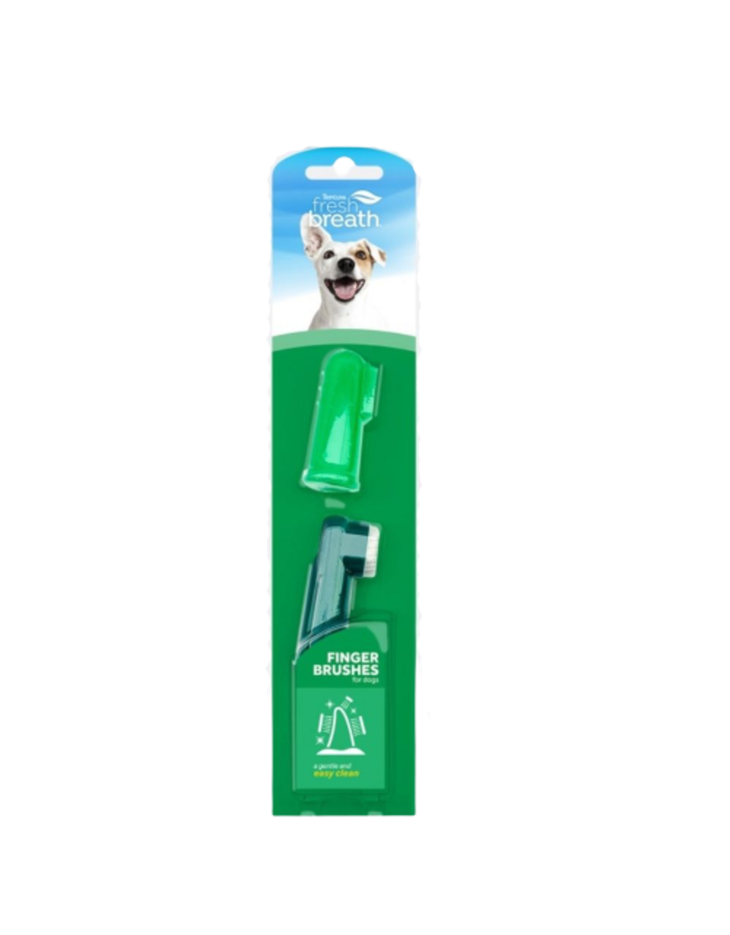 Fresh Breath Brosse à dents sur doigt 2 morceaux