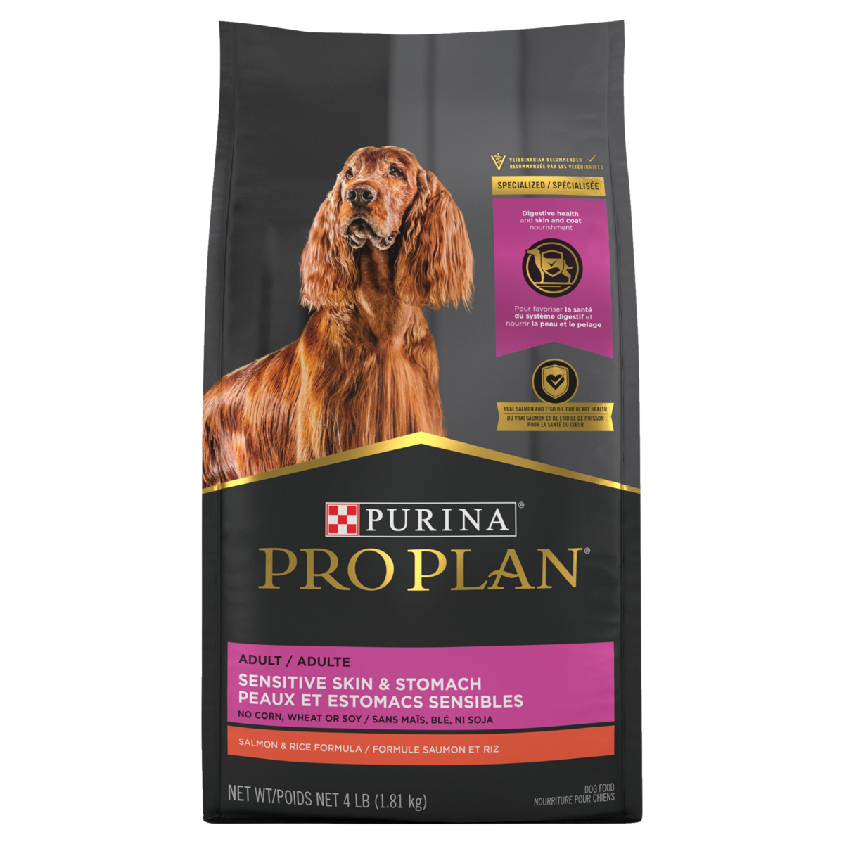 Purina Pro plan chien Peau & Estomac sensible 13.6 kg