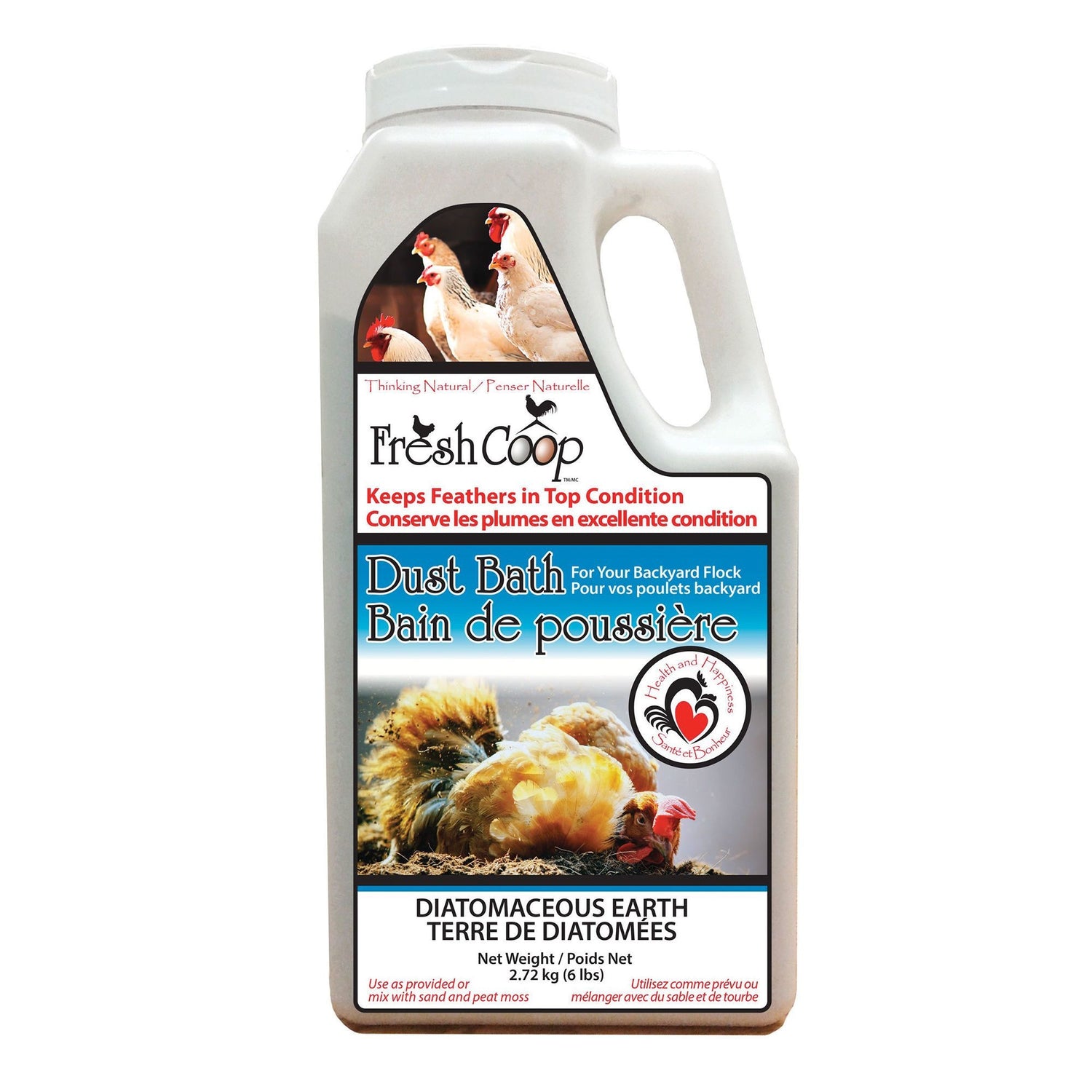 Freshcoop Bain de poussière 2.72 kg - Sabots et Museaux