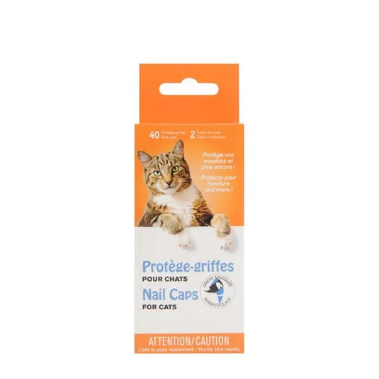 Griffes Masquée Protèges Griffes pour Chats Violet Très Petit