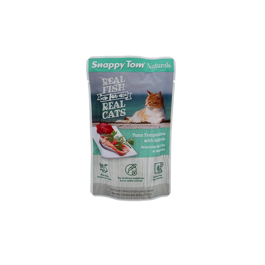 Snappy Tom Naturals bouchées de thon et saumon 100 gr