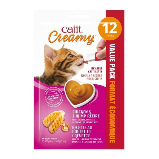 Creamy  Poulet & Crevette pqt 5 tubes