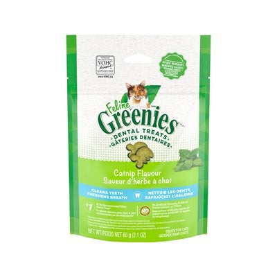 Greenies pour chat gâteries dentaires à l'herbe à chat 4.6 oz