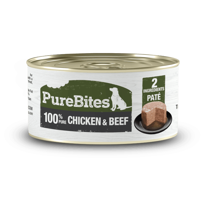 Purebite Paté 100% Pure Poulet & Boeuf 2.5 oz