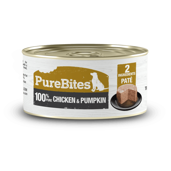 Purebite Paté 100% Pure poulet & citrouille 2.5 oz