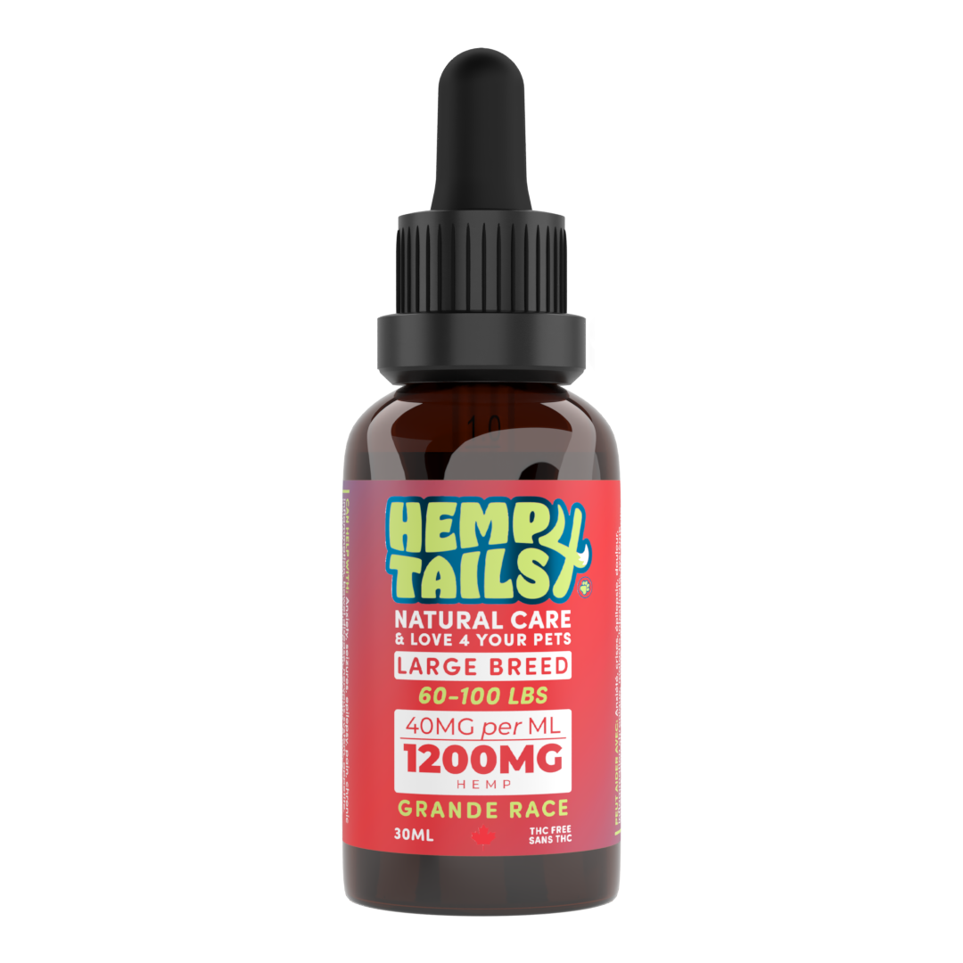 Hemp4Tails Huile de chanvre grande race 30 ml