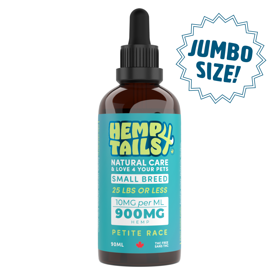 Hemp4Tails Huile de chanvre petite race 90 ml