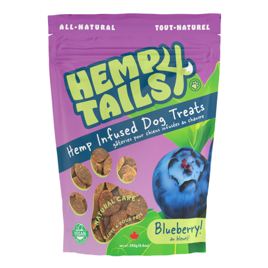 Hemp4Tails Gâteries Bleuets 250 gr