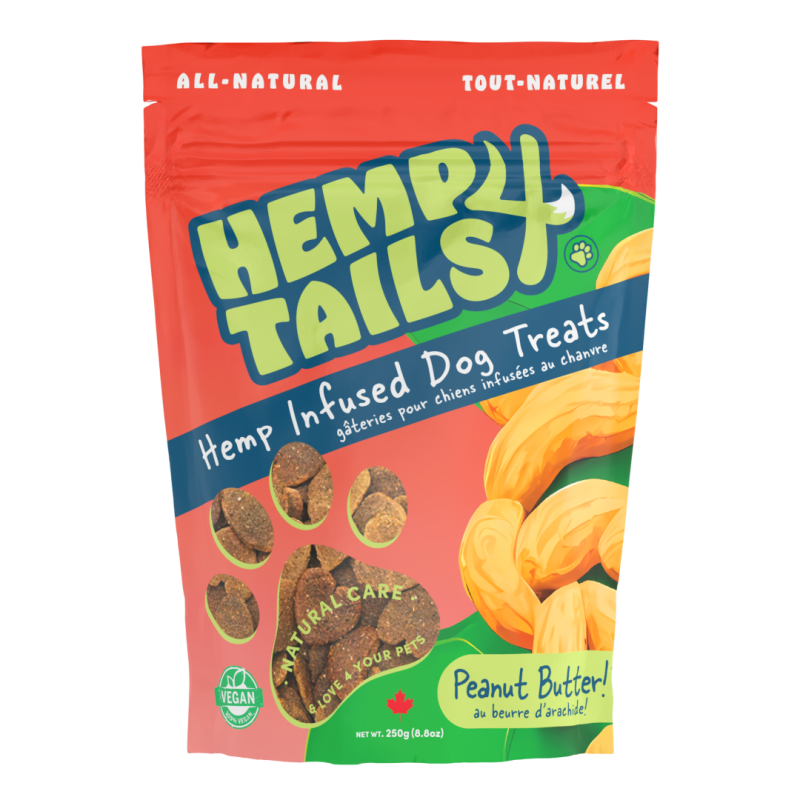 Hemp4Tails Gâteries beurre d'arachide 250 gr