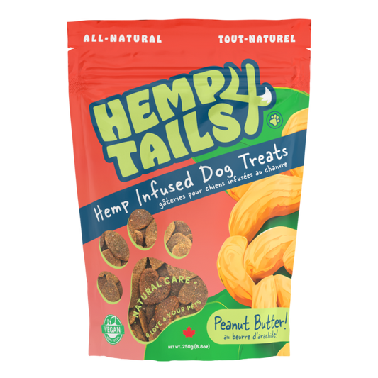 Hemp4Tails Gâteries beurre d'arachide 250 gr