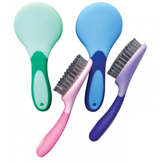 Soft Touch Brosse à Crins Verte