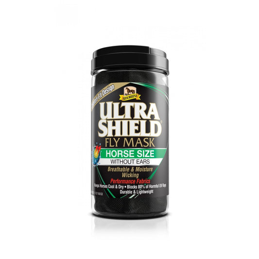 Ultrashield Masque à mouches Cheval sans oreilles