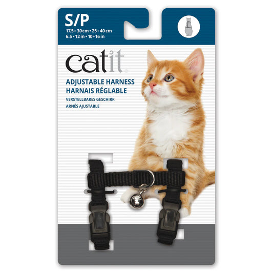 Catit Harnais Réglable noir petit