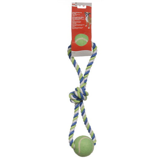 Dogit Corde nouée & balles de tennis