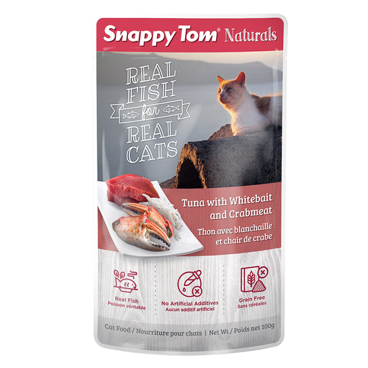 Snappy Naturals Thon, Blanchaille & Crabe 100 gr