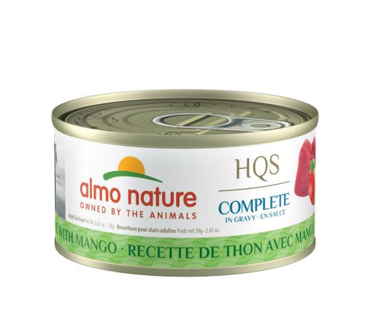 Almo Nature HQS Complete Chat Thon & Mangue En Sauce 70gr