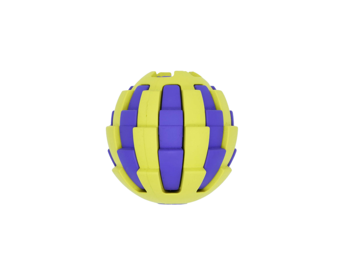 Bud'z  Astro Balle avec Cachette à Gâteries Jaune, 3 pouces