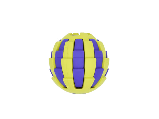Bud'z  Astro Balle avec Cachette à Gâteries Jaune, 3 pouces