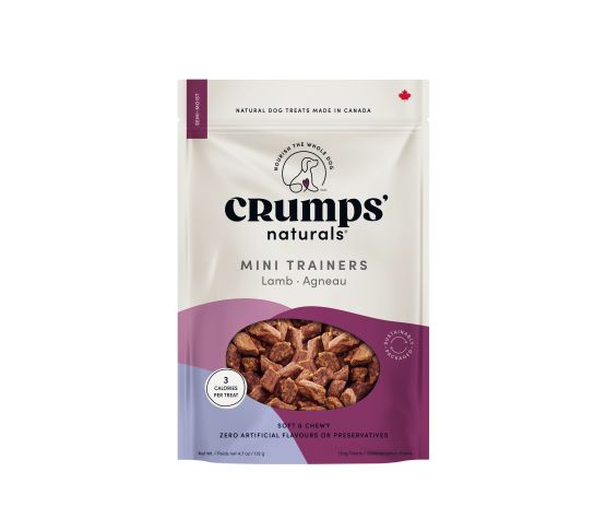 Crumps  Mini-bouchées D'entraînement Pour Chien, Semi-humides à L'agneau - Sabots et Museaux