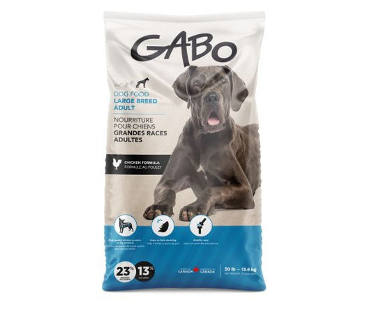 Gabo Nourriture Pour Chien De Grande Race, Adulte - Poulet 30 Lb