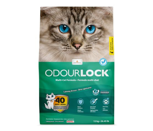 Odourlock Litière agglomérante brise apaisante 12 kg