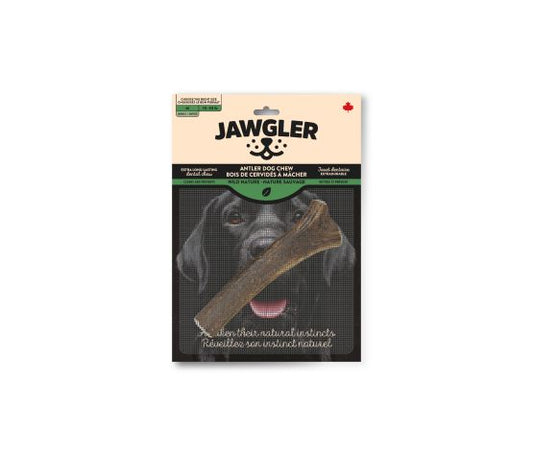 Jawgler Bois De Cervidés à Mâcher, Entier - Nature Sauvage, Moyen