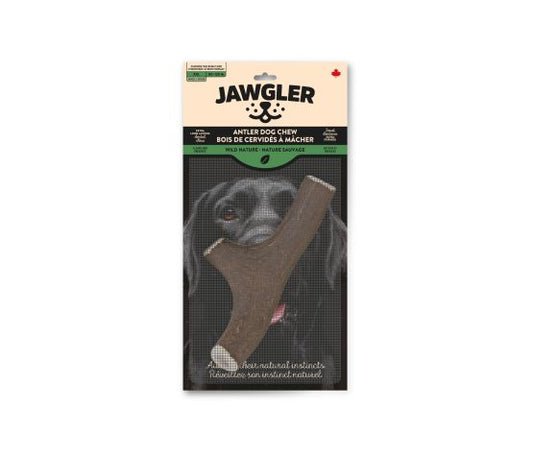 Jawgler Bois De Cervidés à Mâcher, Entier - Nature Sauvage, Très Très Grand