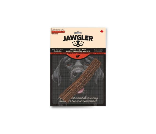 Jawgler Bois De Cervidés à Mâcher, Entier - Jambon Fumé à L'érable, Petit